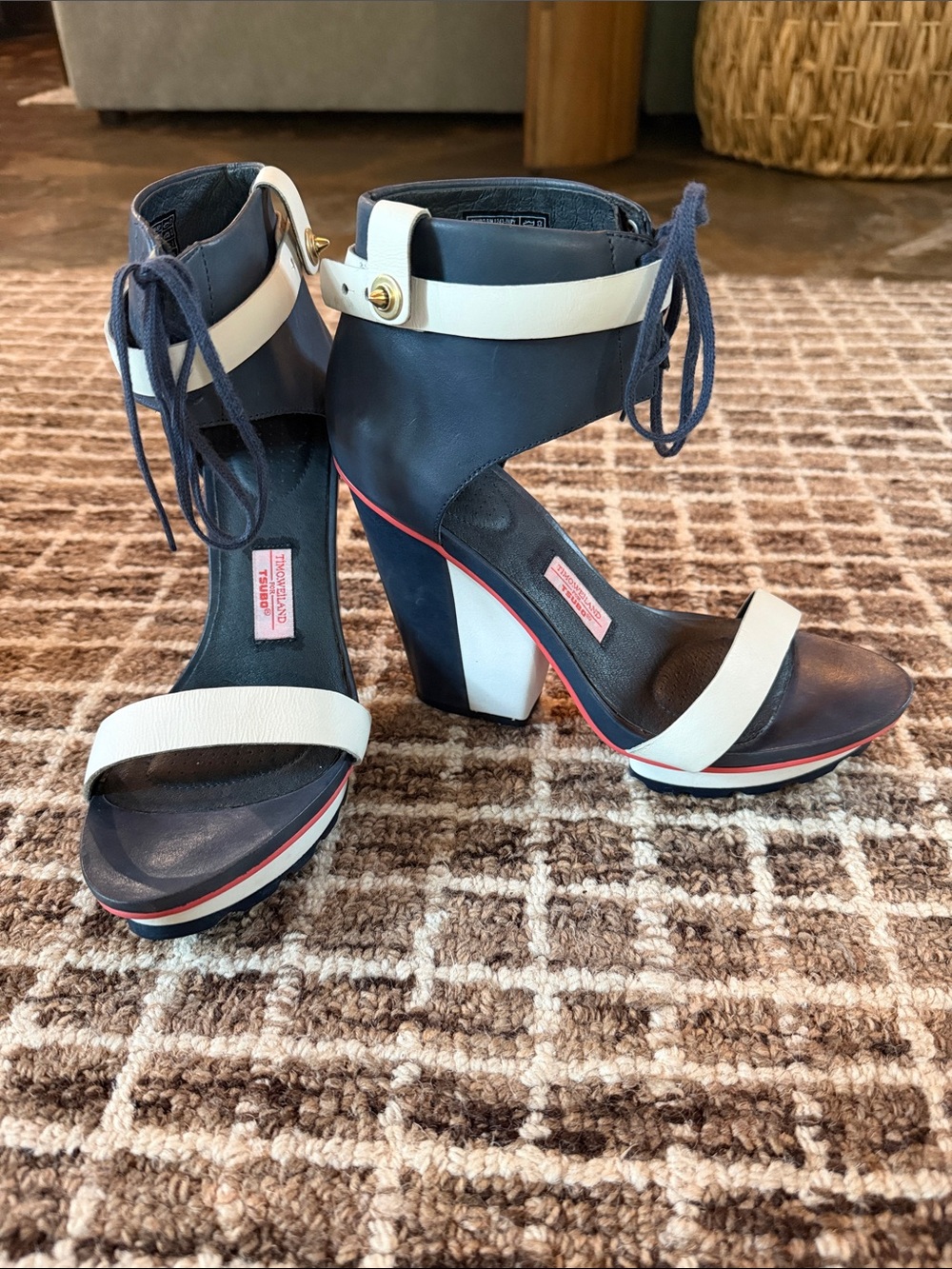 Timo Weiland for Tsubo collection “Tarata” demi-wedge